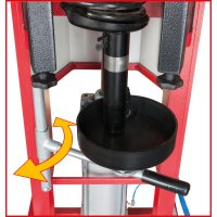 KS-TOOLS Tendeur De Ressort Pneumatique Avec Plaque D'adaptation, Max 1200 Kg