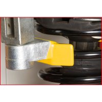 KS-TOOLS Tendeur Pneumatique à Double Vérin Avec Plaque D'adaptation, Max 2400 Kg