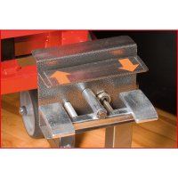 KS-TOOLS Pneumatische Veerspanner Met Dubbele Cilinder Inclusief Adapterplaat, Max 2400 Kg