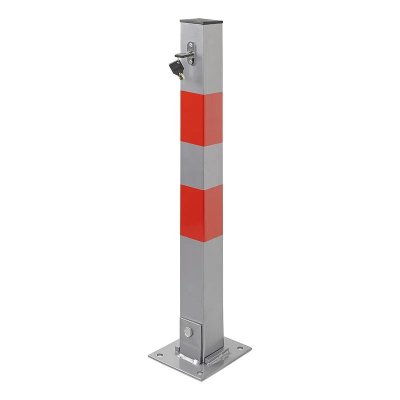 PROPLUS Parkeerpaal Met Geïntegreerd Slot, 655x60mm