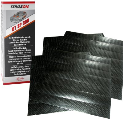 TEROSON Geluiddempende Panelen Voor Auto Sp 300 50x50 Cm (4st)