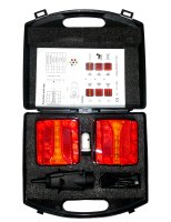 Wireless Trailer Lighting Set Led With Magnets , 7-pin