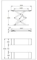 REQUAL Req1009 | REQUAL Schaarhefbrug 3t Monofasig (230v)|inclusief Montage En Keuring