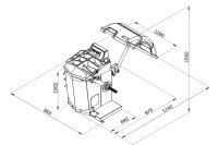 REQUAL REQ1155 | REQUAL - Equilibreuse De Roues Semi-automatique 230v - Montage Inclus