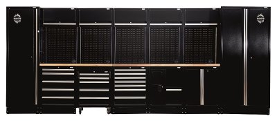 BUNKER Modular Storage Combination With Hardwood Worktop, 25dlg | 04390