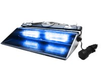 AEB Led Filtser Dashboard Blauw, 12 Led, 12/24v, 240x117x39mm