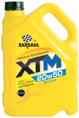BARDAHL 20w50 Xtm Motor Oil, 5l