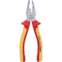 BRILLIANT TOOLS Vde Combination Pliers, 185 Mm