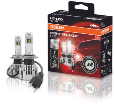 OSRAM Night Breaker Led H7 (2 Pieces)| 64210dwnb