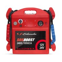 SCHUMACHER Sos Boost Startbooster 12/24v  2400/1200ca | Sosboost760008