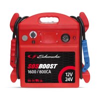 SCHUMACHER Sos Boost Startbooster 12/24v  1600/800ca| Sosboost761006