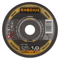 RHODIUS Disque à Tronçonner Xt70 125x1x22,23mm (10pcs)