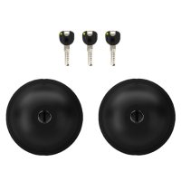 MERONI Ufo3 Comfort - Zwart Slot Voor Bestelwagen (2 Stuks)