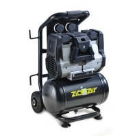 ZIONAIR Silent And Oil Free Compressor 11 Bar | 10 Liter | 0.75kw | 230v - Cp15os