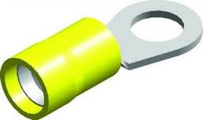 Cable lug eye yellow M10 (25pcs)