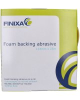 FINIXA Sanding Paper On Roll With Softback, 114mmx25m, P320