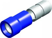 Cosse De Câble Bleu Mâle Rond 5.0mm (50pcs)