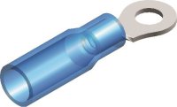 Kabelschoen Thermoseal Nylon Oog Blauw M4 (50 St)