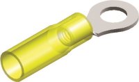 Cosse De Câble Thermoseal Nylon Eye Yellow M5 (25 Pcs)