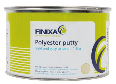 FINIXA Polyester Plamuur - Licht En Gemakkelijk Schuurbaar, 1.9kg | FINIXA Gap 90