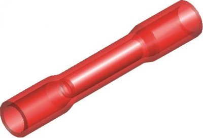 Thermoseal Nylon Kabelverbinder Rood (50st)