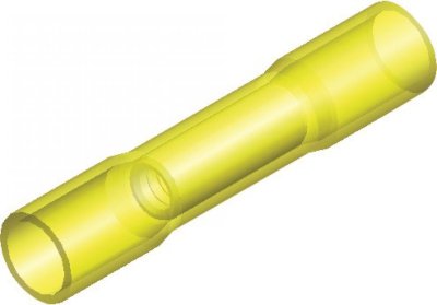 Thermoseal Nylon Kabelverbinder Geel (25st)