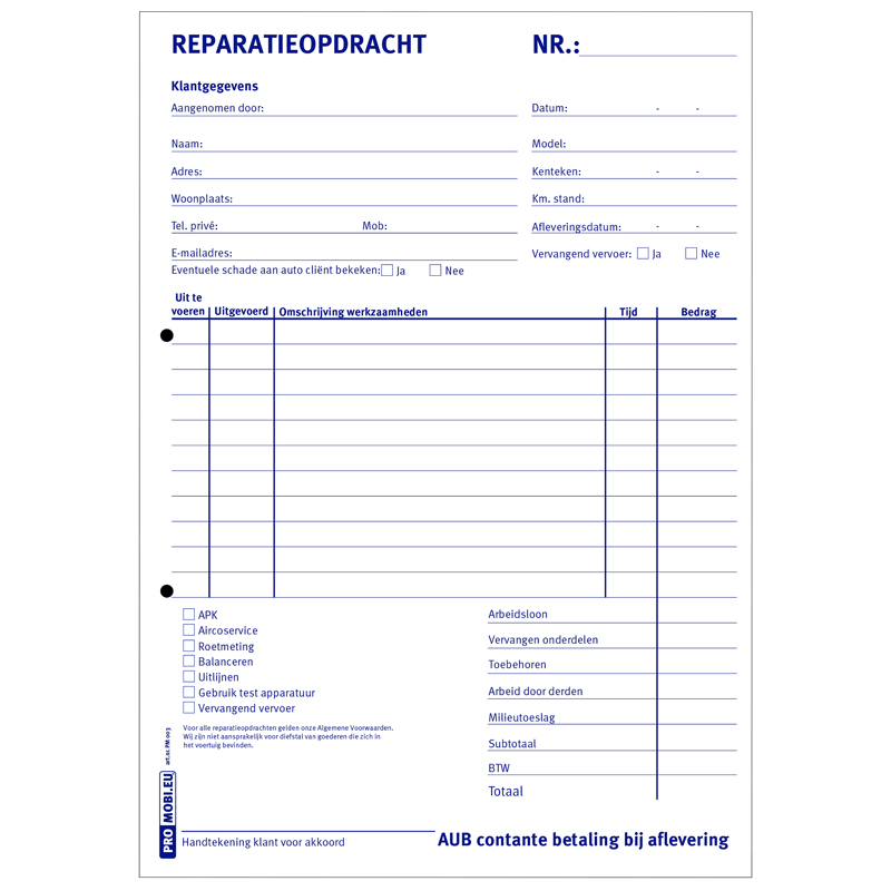 garage-werkopdrachtenfiche-op-a4-papier-1000st