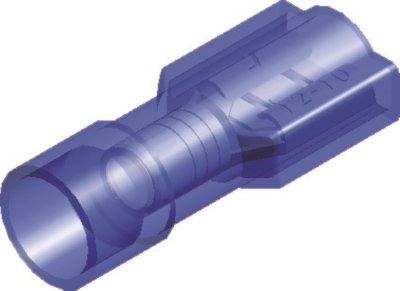 Cosse De Câble Blue Man 6.3mm (50pcs)