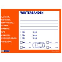 Insteekkaart Voor Bandenlabel, Winter/zomer-banden, 500st (nederlandstalig)