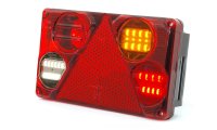 Taillight 393-was In Led, 6f, Right, 12/24v