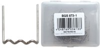 BGS TECHNIC Kunststof Reparatieklem - U-model - Ø 0,6 Mm (100st) | Bgs873-1