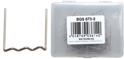 BGS TECHNIC Kunststof Reparatieklem - U-model - Ø 0,8 Mm (100st) | Bgs873-2