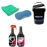 KENOTEK Car Wax Package1 (bucket+2 products+sponge+cloth)