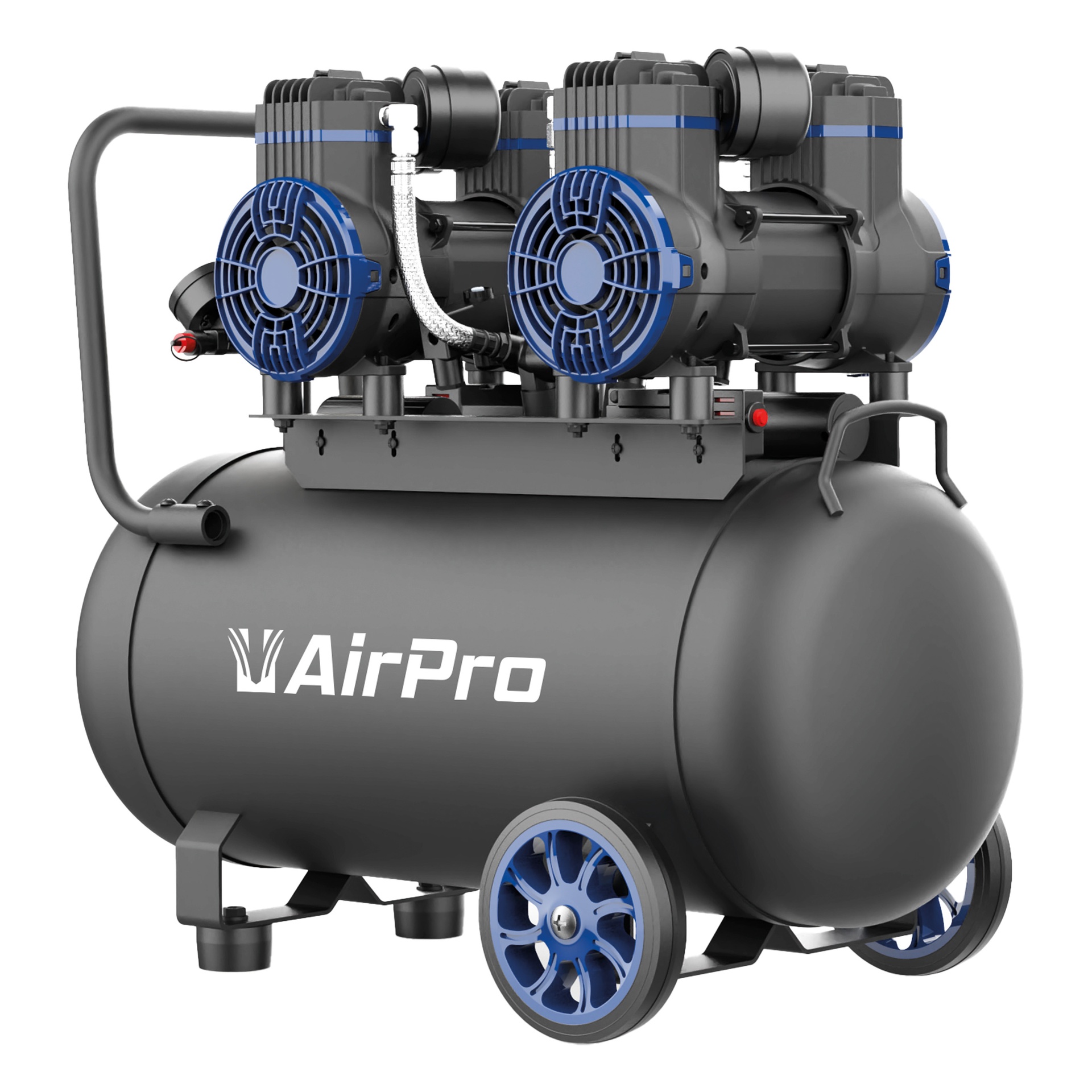 airpro-compressor-olievrij-low-noise-2x18pk