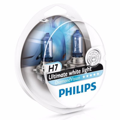 PHILIPS H7 Autolampen Diamond Vision 12v 55w