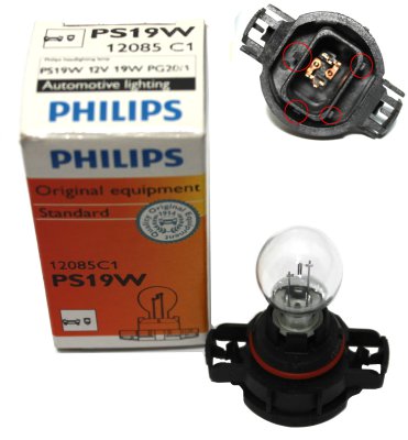 PHILIPS Ps19w Autolamp 12v - Pg20/1