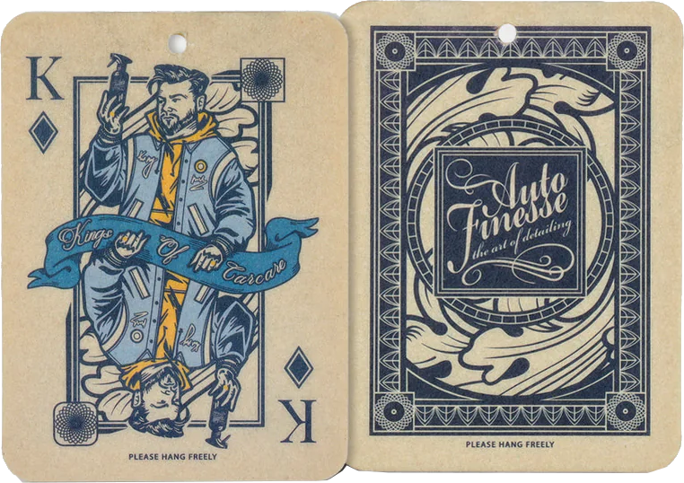 auto-finesse-air-freshener-playing-card-king