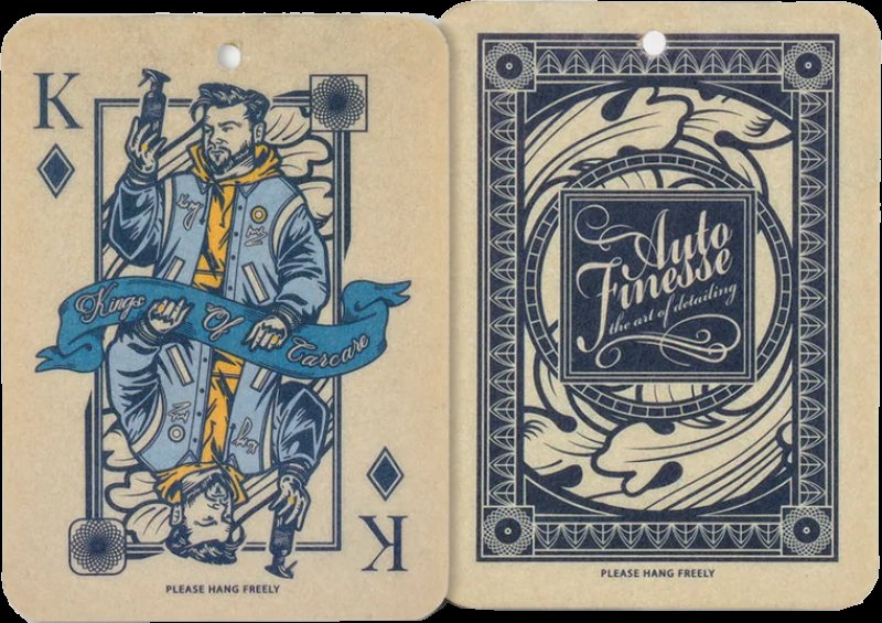 auto-finesse-air-freshener-playing-card-king