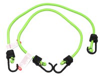 JUMBO Attaches Rapides Renforcées Vert, 80cm, 40kg (2 Pièces)