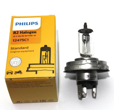 PHILIPS R2 Autolamp 12v 45/40w P45t-41