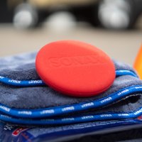 SONAX Applicatiepad, Super Soft Rood (2 Stuks)