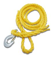 JUMBO Towing rope Yellow, 400cm, 2000kg With Warning Flag