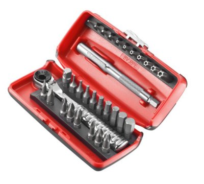 FACOM 31-Piece Set With Ultra-Compact Ratchet R.pe