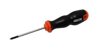 CUSTOR Screwdriver Phillips Ph0x60mm, Soft Grip