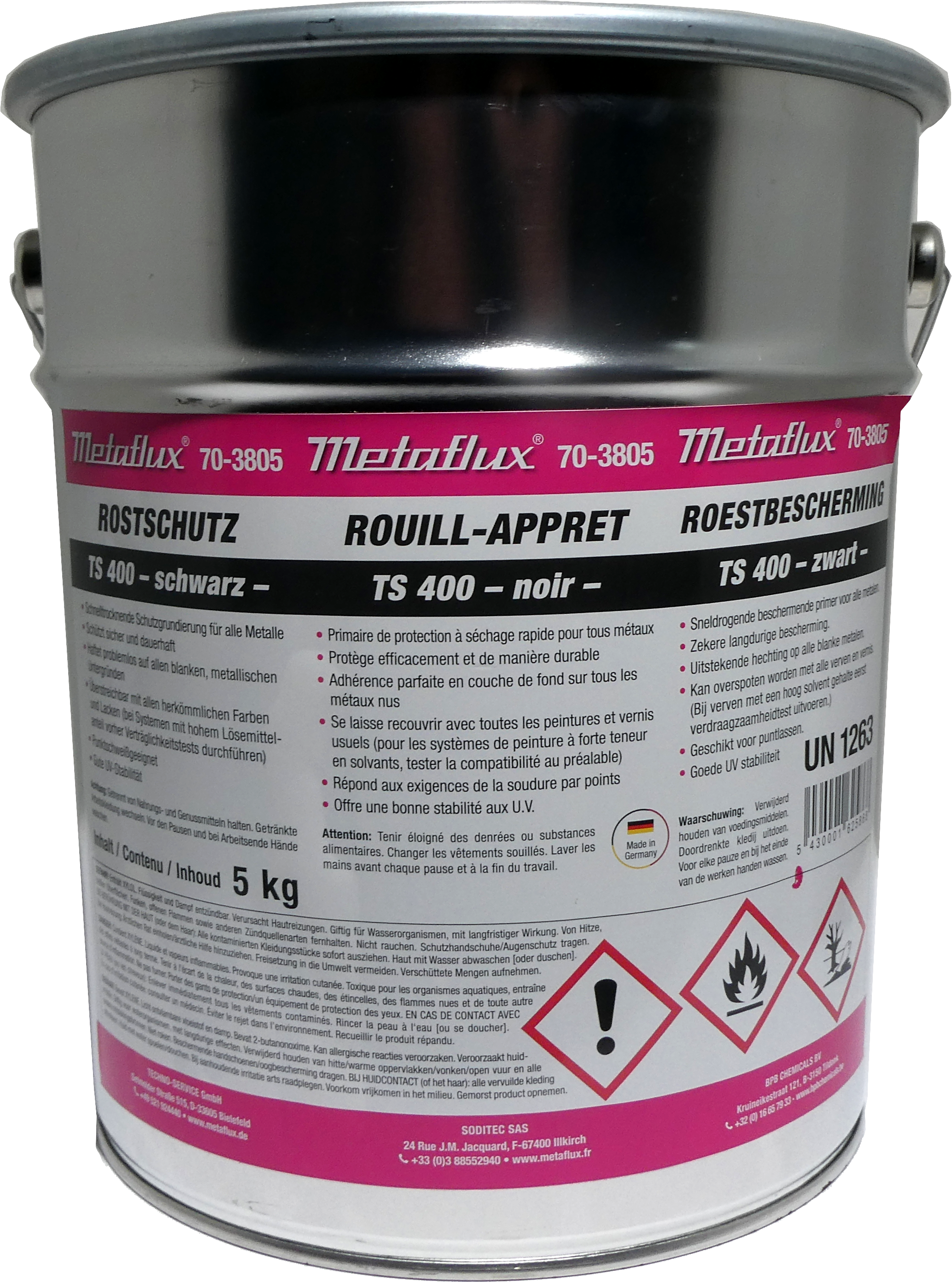 metaflux-ts400-roest-bescherming-zwart-blik-5kg