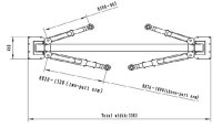 FALCO SOLLEVATORI Hefbrug Twee Koloms 4000kg 400v Premium