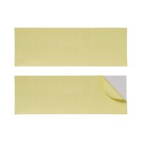 BLACK BULL Fluorescerende Markeringsstickers Oranje/rood Schuin, Type B, Klasse 3, Zelfklevend, 566x132mm (2st)