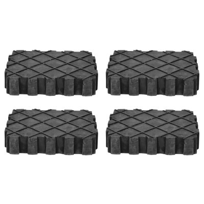 KS-TOOLS 160.0391-td Universele Opnamerubbers Voor Hefbrug, 155x125x35mm, 4st
