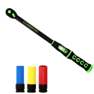 KS-TOOLS 512.0010 Competition 1/2" Momentsleutel Met Doppen, 20-200nm,4-dlg