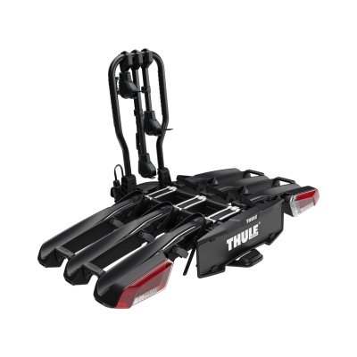 THULE 945100 Easyfold3 3 Bike, 13-pins, Plooibare Fietsendrager Uitbreidbaar Naar 4 Fietsen